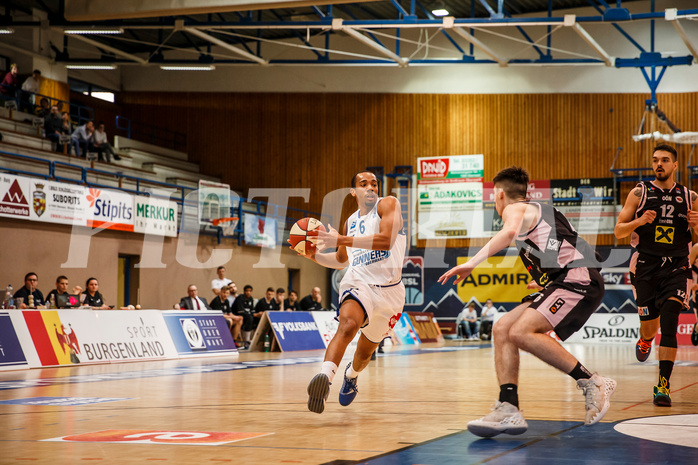 Basketball, Admiral Basketball Superliga 2019/20, Platzierungsrunde 5.Runde, Oberwart Gunners, Flyers Wels, Lawrence Alexander (6)