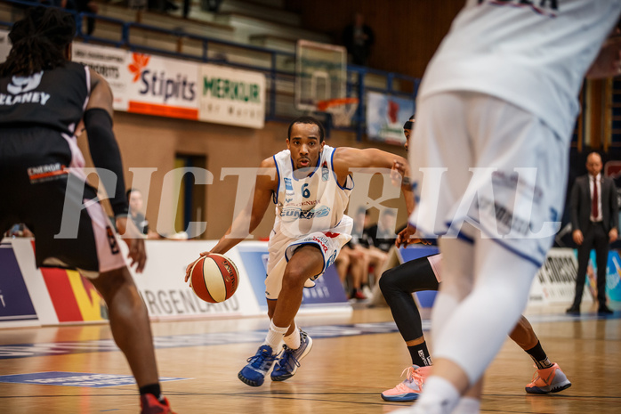 Basketball, Admiral Basketball Superliga 2019/20, Platzierungsrunde 5. Runde, Oberwart Gunners, Flyers Wels, Lawrence Alexander (6)