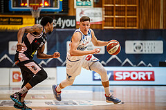 Basketball, Admiral Basketball Superliga 2019/20, Platzierungsrunde 5. Runde, Oberwart Gunners, Flyers Wels, Edi Patekar (9)