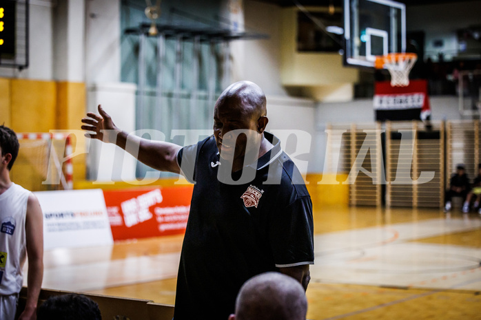 Basketball, Basketball Zweite Liga 2022/23, Grunddurchgang 1.Runde, Mattersburg Rocks, Basket Flames, James WILLIAMS (Headcoach)