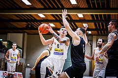 Basketball, Basketball Zweite Liga 2022/23, Grunddurchgang 1.Runde, Mattersburg Rocks, Basket Flames, Petar Zivkovic (8)
