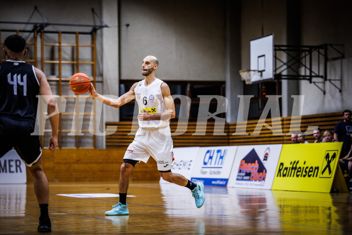 Basketball, Basketball Zweite Liga 2022/23, Grunddurchgang 1.Runde, Mattersburg Rocks, Basket Flames, Dominik Alturban (6)