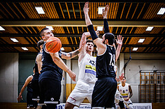 Basketball, Basketball Zweite Liga 2022/23, Grunddurchgang 1.Runde, Mattersburg Rocks, Basket Flames, Robert Dembskis (42)