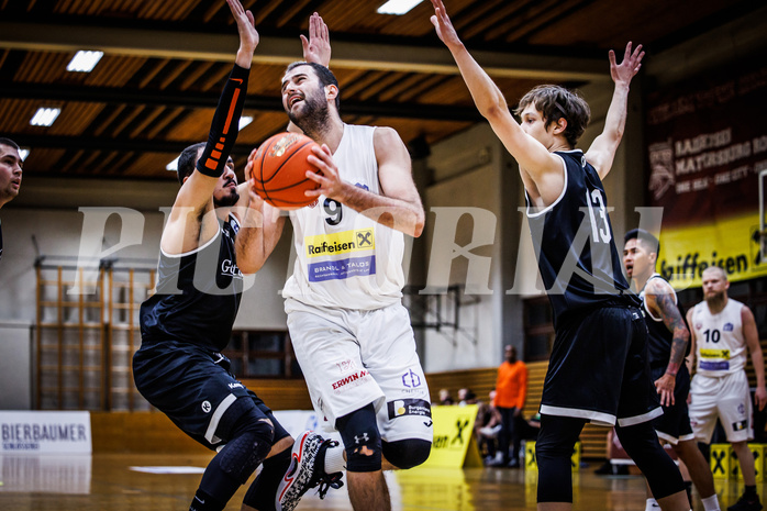 Basketball, Basketball Zweite Liga 2022/23, Grunddurchgang 1.Runde, Mattersburg Rocks, Basket Flames, Tobias Winkler (9)