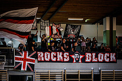 Basketball, Basketball Zweite Liga 2022/23, Grunddurchgang 1.Runde, Mattersburg Rocks, Basket Flames, Rocks Block