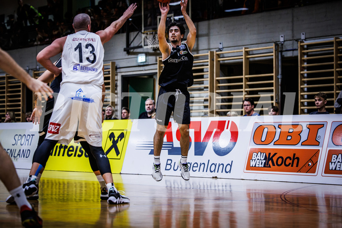 Basketball, Basketball Zweite Liga 2022/23, Grunddurchgang 1.Runde, Mattersburg Rocks, Basket Flames, Zaza Zakariadze (7)