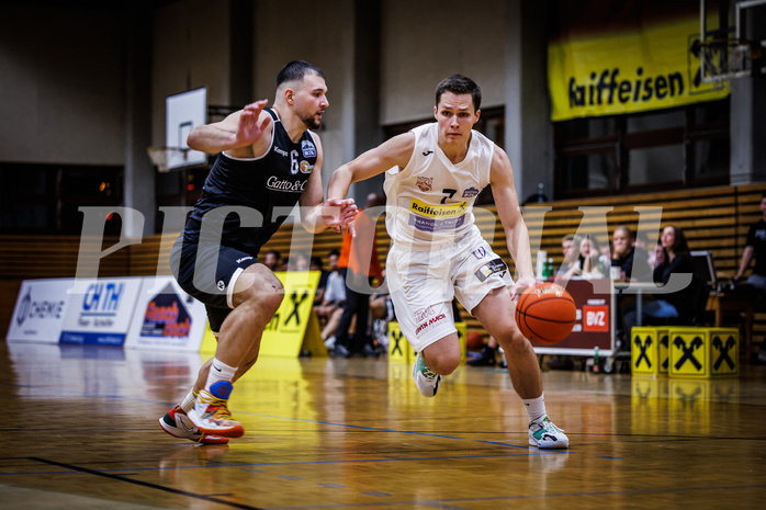 Basketball, Basketball Zweite Liga 2022/23, Grunddurchgang 1.Runde, Mattersburg Rocks, Basket Flames, Marc Toth (7)