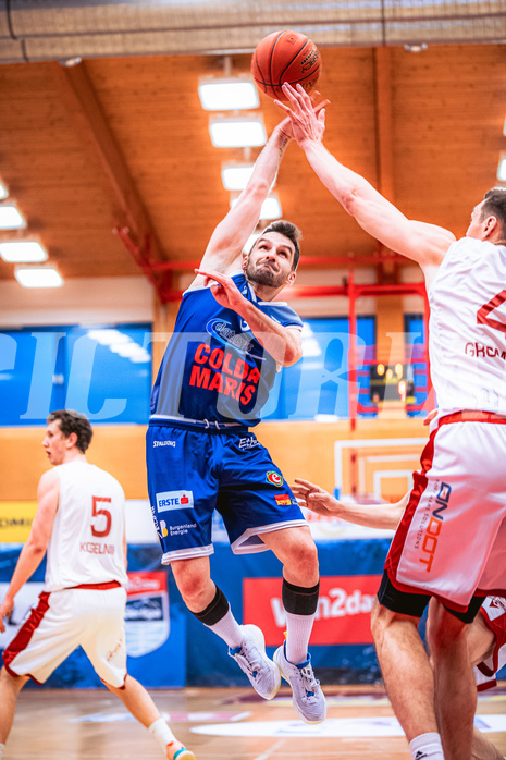 Basketball, Win2Day Superliga 2022/23, 6. Qualifikationsrunde, Traiskirchen Lions, BBC Nord Dragonz, Petar Cosic (3)