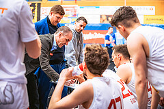 Basketball, Win2Day Superliga 2022/23, 6. Qualifikationsrunde, Traiskirchen Lions, BBC Nord Dragonz, Radomir Mijanovic (Head Coach)