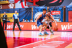 Basketball, Win2Day Superliga 2022/23, 6. Qualifikationsrunde, Traiskirchen Lions, BBC Nord Dragonz, Emilio Banic (23)