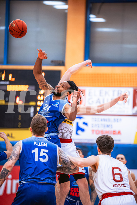 Basketball, Win2Day Superliga 2022/23, 6. Qualifikationsrunde, Traiskirchen Lions, BBC Nord Dragonz, Aristide Boya (24)