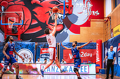 Basketball, Win2Day Superliga 2022/23, 6. Qualifikationsrunde, Traiskirchen Lions, BBC Nord Dragonz, Aleksej Kostic (6)