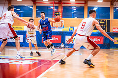 Basketball, Win2Day Superliga 2022/23, 6. Qualifikationsrunde, Traiskirchen Lions, BBC Nord Dragonz, Petar Cosic (3)
