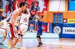 Basketball, Win2Day Superliga 2022/23, 6. Qualifikationsrunde, Traiskirchen Lions, BBC Nord Dragonz, Kyran Jordan Mc Clure (13)