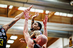Basketball, Basketball Austria CUP 2023/24, Finale, Traiskirchen Lions, Flyers Wels, Manuel Patterson Jr (1)
