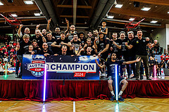Basketball, Basketball Austria CUP 2023/24, Finale, Traiskirchen Lions, Flyers Wels, Raiffeisen Flyers Wels - Cupsieger 2023/24