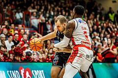 Basketball, Basketball Austria CUP 2023/24, Finale, Traiskirchen Lions, Flyers Wels, Renato Poljak (16)