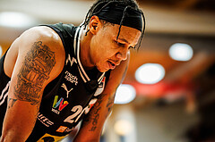 Basketball, Basketball Austria CUP 2023/24, Finale, Traiskirchen Lions, Flyers Wels, Christopher Ferguson (20)