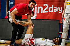 Basketball, Basketball Austria CUP 2023/24, Finale, Traiskirchen Lions, Flyers Wels, Jaquan Lawrence (40)