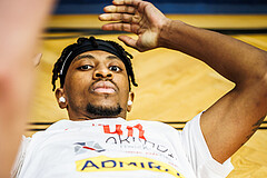 Basketball, Basketball Austria CUP 2023/24, Finale, Traiskirchen Lions, Flyers Wels, Jaquan Lawrence (40)