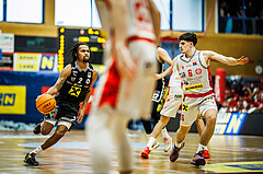 Basketball, Basketball Austria CUP 2023/24, Finale, Traiskirchen Lions, Flyers Wels, Terell Allen (2)