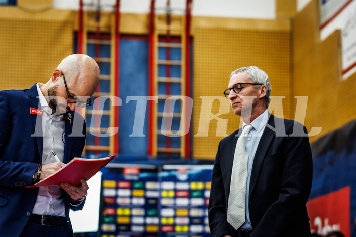 Basketball, Basketball Austria CUP 2023/24, Finale, Traiskirchen Lions, Flyers Wels, Sebastian Waser (Head Coach)