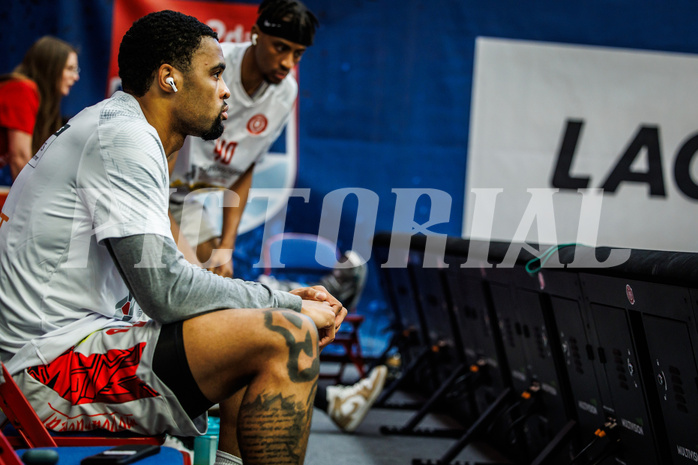 Basketball, Basketball Austria CUP 2023/24, Finale, Traiskirchen Lions, Flyers Wels, Manuel Patterson Jr (1)