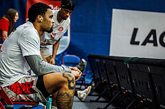 Basketball, Basketball Austria CUP 2023/24, Finale, Traiskirchen Lions, Flyers Wels, Manuel Patterson Jr (1)