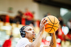 Basketball, Basketball Austria CUP 2023/24, Finale, Traiskirchen Lions, Flyers Wels, Demarcus Demonia (4)