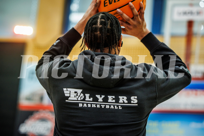 Basketball, Basketball Austria CUP 2023/24, Finale, Traiskirchen Lions, Flyers Wels, Christopher Ferguson (20)