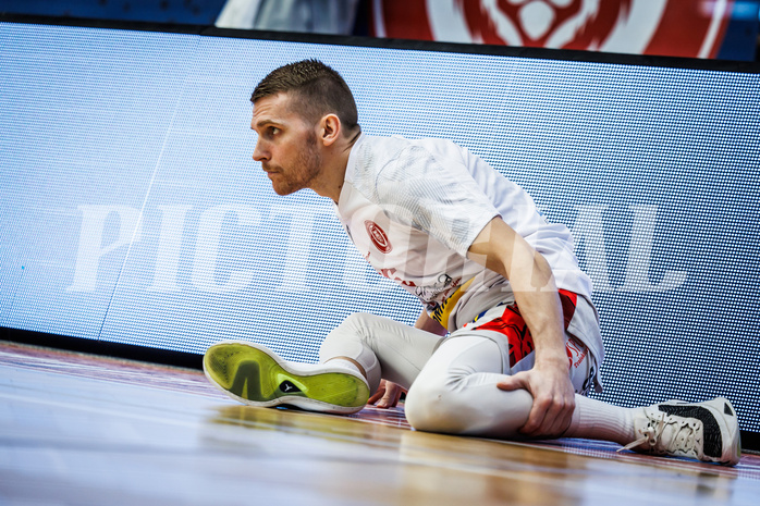 Basketball, Basketball Austria CUP 2023/24, Finale, Traiskirchen Lions, Flyers Wels, Edgars Lasenbergs (25)