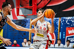 Basketball, Basketball Austria CUP 2023/24, Finale, Traiskirchen Lions, Flyers Wels, Fabricio Vay (11)