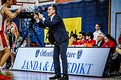 Basketball, Basketball Austria CUP 2023/24, Finale, Traiskirchen Lions, Flyers Wels, Radomir Mijanovic (Head Coach)