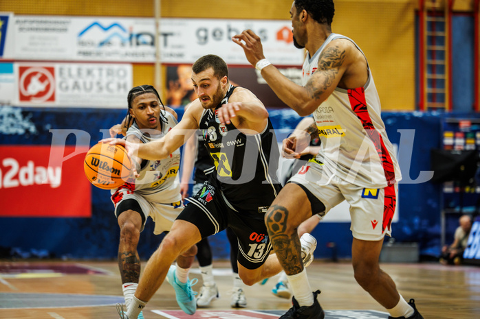 Basketball, Basketball Austria CUP 2023/24, Finale, Traiskirchen Lions, Flyers Wels, Radii Caisin (13)