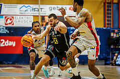 Basketball, Basketball Austria CUP 2023/24, Finale, Traiskirchen Lions, Flyers Wels, Radii Caisin (13)