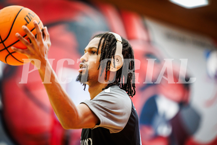 Basketball, Basketball Austria CUP 2023/24, Finale, Traiskirchen Lions, Flyers Wels, Terell Allen (2)