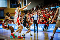 Basketball, Basketball Austria CUP 2023/24, Finale, Traiskirchen Lions, Flyers Wels, Terell Allen (2)