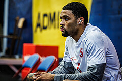Basketball, Basketball Austria CUP 2023/24, Finale, Traiskirchen Lions, Flyers Wels, Manuel Patterson Jr (1)