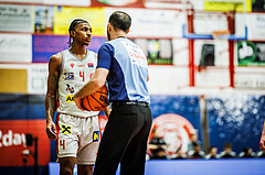 Basketball, Basketball Austria CUP 2023/24, Finale, Traiskirchen Lions, Flyers Wels, Demarcus Demonia (4), SR Milad
