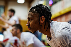 Basketball, Basketball Austria CUP 2023/24, Finale, Traiskirchen Lions, Flyers Wels, Demarcus Demonia (4)