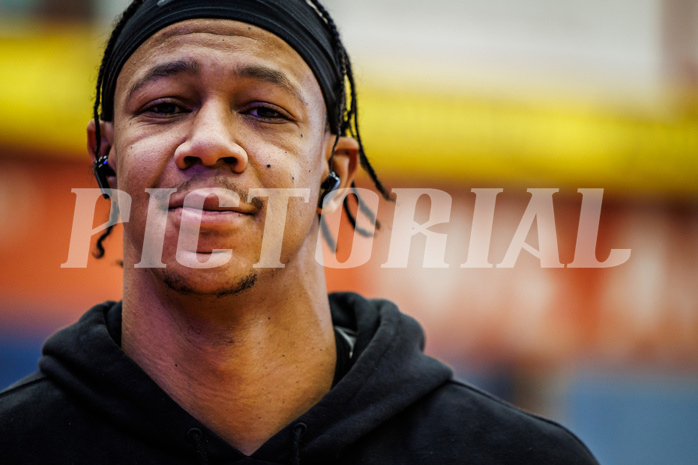 Basketball, Basketball Austria CUP 2023/24, Finale, Traiskirchen Lions, Flyers Wels, Christopher Ferguson (20)