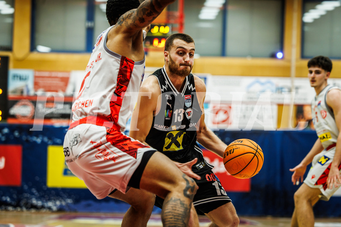 Basketball, Basketball Austria CUP 2023/24, Finale, Traiskirchen Lions, Flyers Wels, Radii Caisin (13)