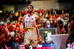 Basketball, Basketball Austria CUP 2023/24, Finale, Traiskirchen Lions, Flyers Wels, Manuel Patterson Jr (0)