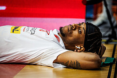 Basketball, Basketball Austria CUP 2023/24, Finale, Traiskirchen Lions, Flyers Wels, Jaquan Lawrence (40)