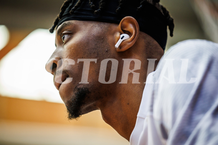 Basketball, Basketball Austria CUP 2023/24, Finale, Traiskirchen Lions, Flyers Wels, Jaquan Lawrence (40)