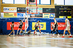 Basketball, Basketball Austria CUP 2023/24, Finale, Traiskirchen Lions, Flyers Wels, Edgars Lasenbergs (25)