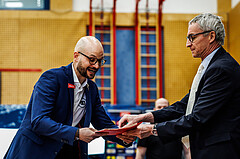 Basketball, Basketball Austria CUP 2023/24, Finale, Traiskirchen Lions, Flyers Wels, Sebastian Waser (Head Coach)