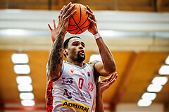 Basketball, Basketball Austria CUP 2023/24, Finale, Traiskirchen Lions, Flyers Wels, Manuel Patterson Jr (1)