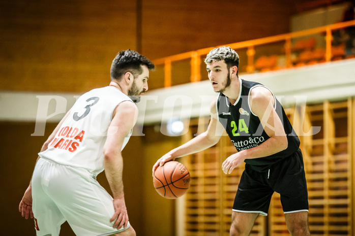 Basketball, Basketball Zweite Liga, Grunddurchgang 13.Runde, BBC Nord Dragonz, Basket Flames, Leonardo Lovrin (24)