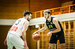 Basketball, Basketball Zweite Liga, Grunddurchgang 13.Runde, BBC Nord Dragonz, Basket Flames, Leonardo Lovrin (24)